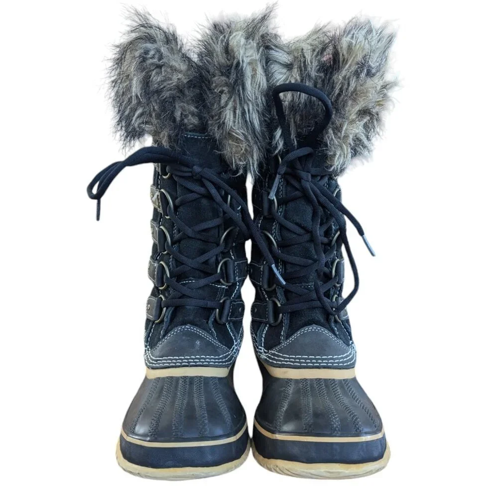 Sorel 💦Waterproof💦 & ♨️Insulated♨️ Joan of Arctic Winter Snow Boots Size 7 - Picture 4 of 14